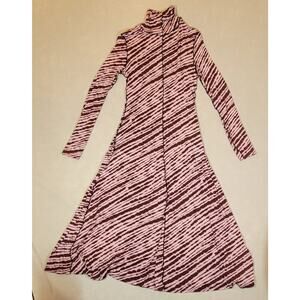 Proenza Schouler White Label Tie Dye Slinky Jersey Davi Midi Dress